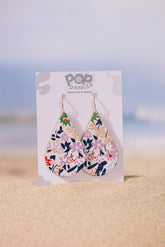 Soft Garden Tear Drop Earrings